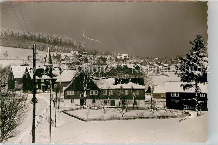 Neuastenberg Winterpanorama