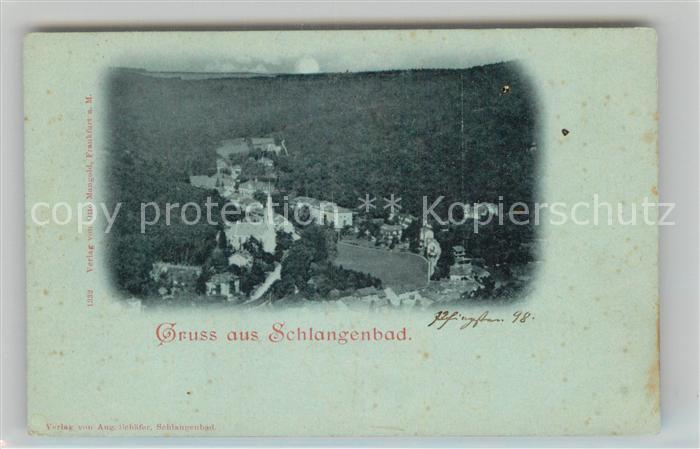 Schlangenbad Taunus Panorama