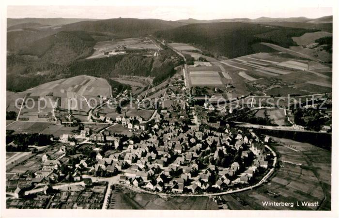 Winterberg Hochsauerland Fliegeraufnahme