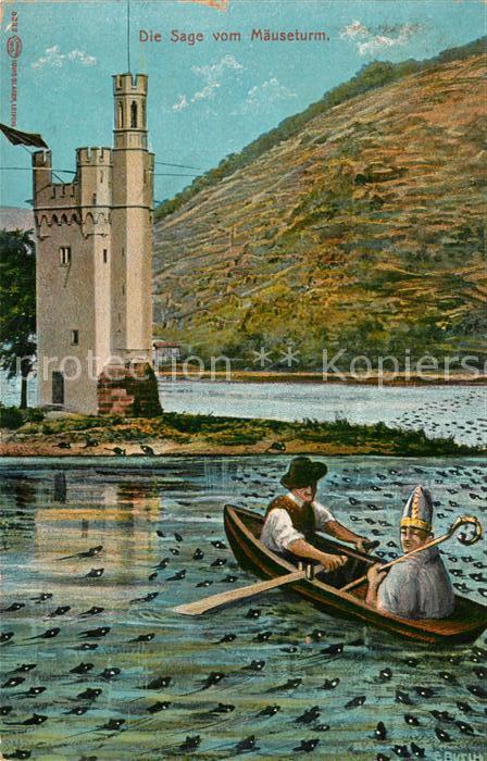 Bingen Rhein Der Maeuseturm