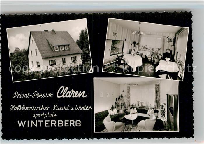 Winterberg Hochsauerland Privat Pension Claren Gastraeume