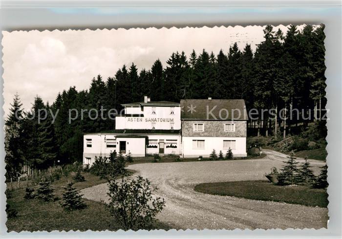 Winterberg Hochsauerland Asten Sanatorium