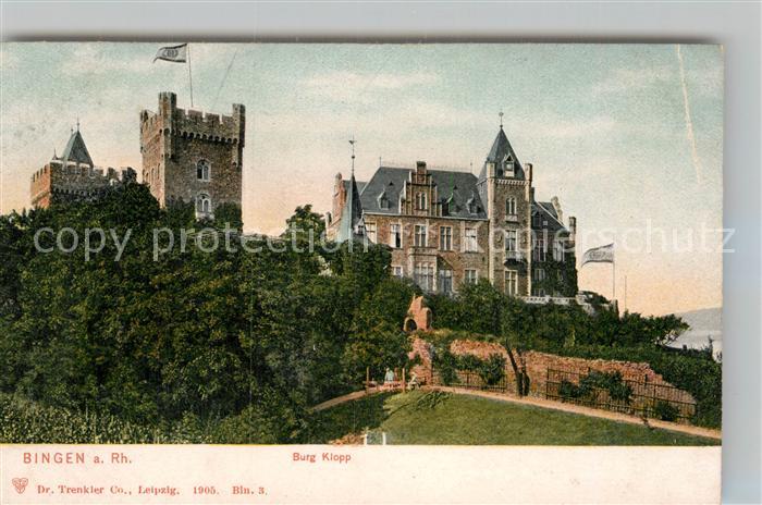Bingen Rhein Burg Klopp