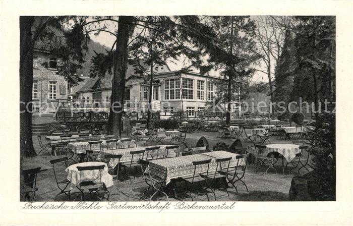 Weinheim Bergstrasse Fuchsische Muehle Gartenwirtschaft