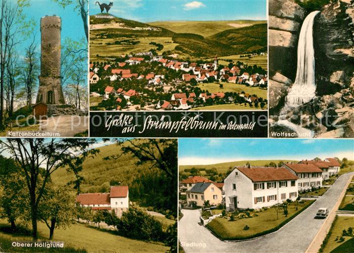 Struempfelbrunn Katzenbuckelturm Oberer Hoellgrund Wolfsschlucht