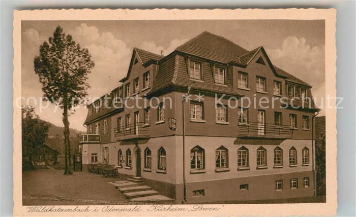 Waldkatzenbach Kurheim Loewen