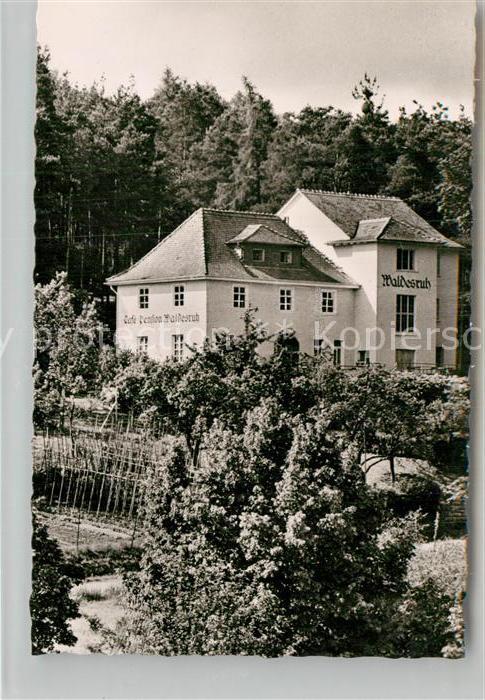 Bad Koenig Odenwald Cafe Pension Waldesruh