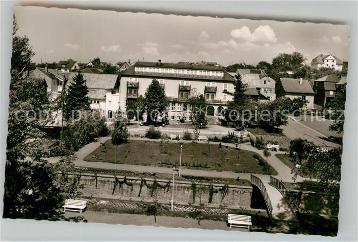 Bad Koenig Odenwald Kurgarten Sanatorium Mueller