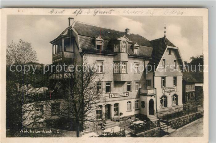 Waldkatzenbach Gasthof Pension Katzenbuckel