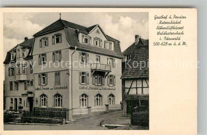 Waldkatzenbach Gasthof Pension Katzenbuckel