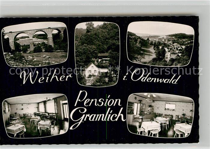 Weiher Odenwald Pension Gramlich