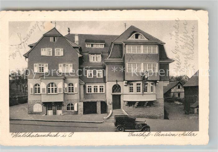 Waldkatzenbach Gasthof Pension Adler