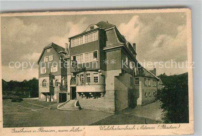 Waldkatzenbach Gasthof Pension Adler