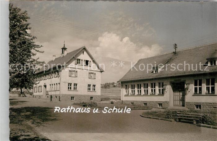 Waldbrunn Odenwald Rathaus Schule