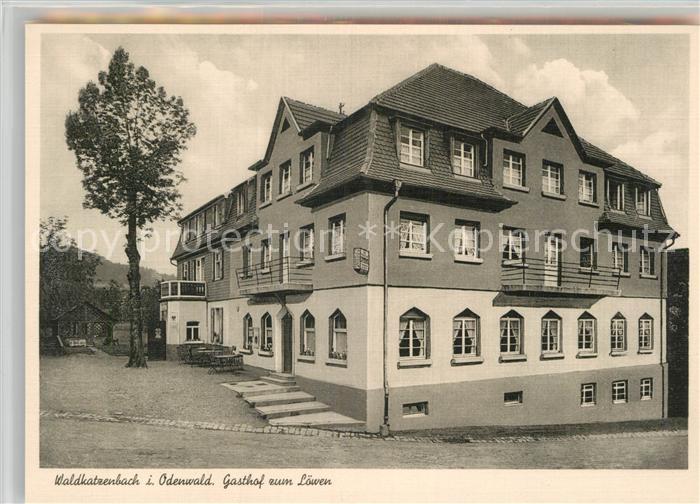 Waldkatzenbach Gasthaus zum Loewen