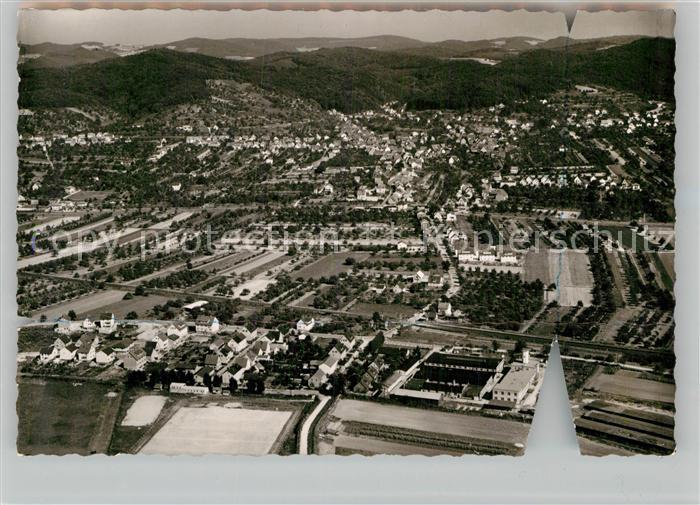 Luetzelsachsen Fliegeraufnahme