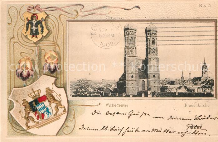 Muenchen Bayern Frauenkirche