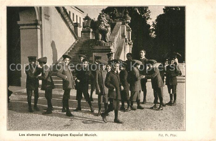 Muenchen Bayern Los alumnos del Peagogium Espanol