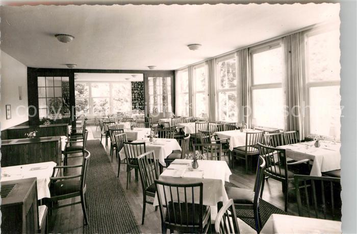 Neckargemuend Gaststaette Speisesaal