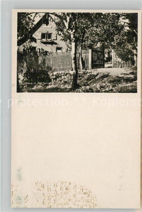 Hirschhorn Neckar Unterhainbrunn Haus in der Sonne