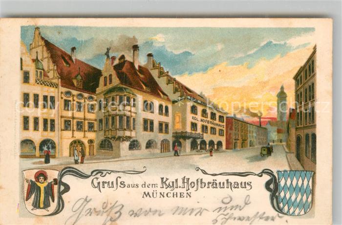 Muenchen Bayern Hofbraeuhaus