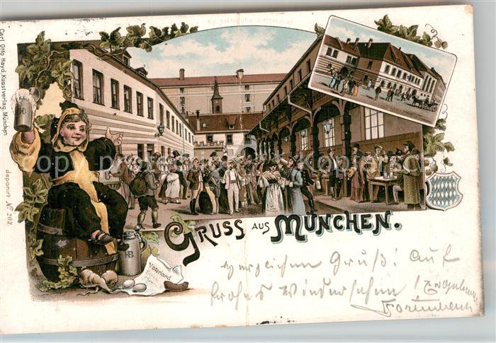 Muenchen Bayern Hofbraeuhaus