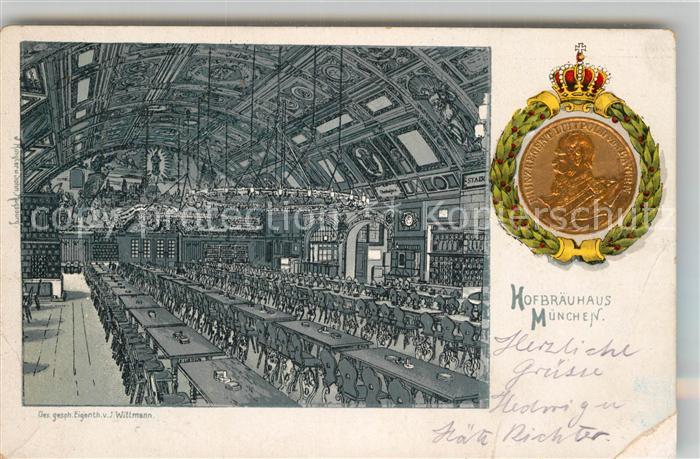 Muenchen Bayern Hofbraeuhaus