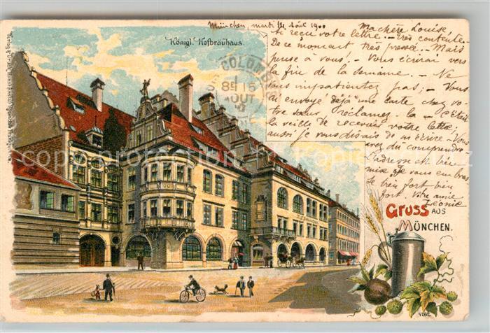 Muenchen Bayern Koenigliches Hofbraeuhaus