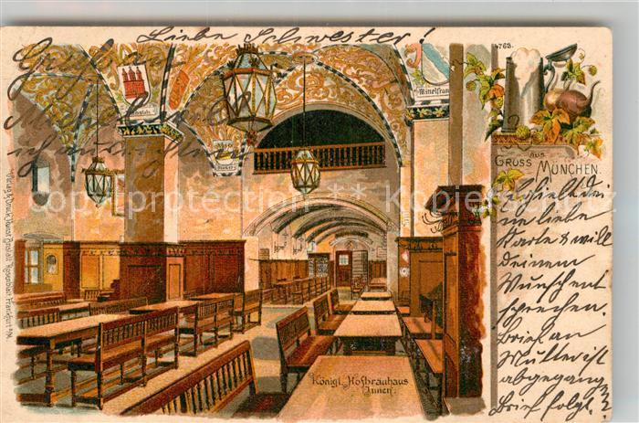 Muenchen Bayern Koenigliches Hofbraeuhaus