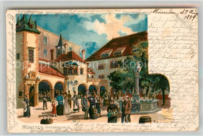 Muenchen Bayern Hofbraeuhaus