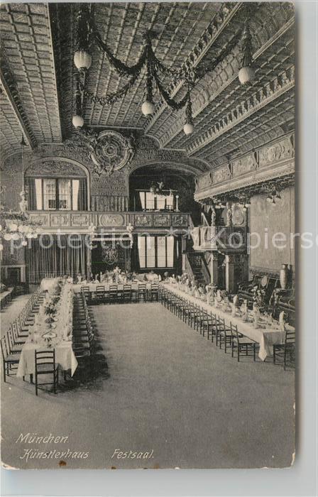 Muenchen Bayern Kuenstlerhaus Festsaal