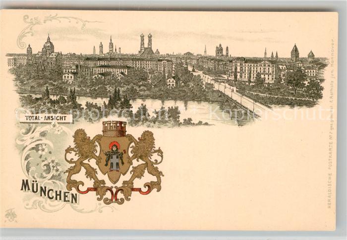 Muenchen Bayern Panorama