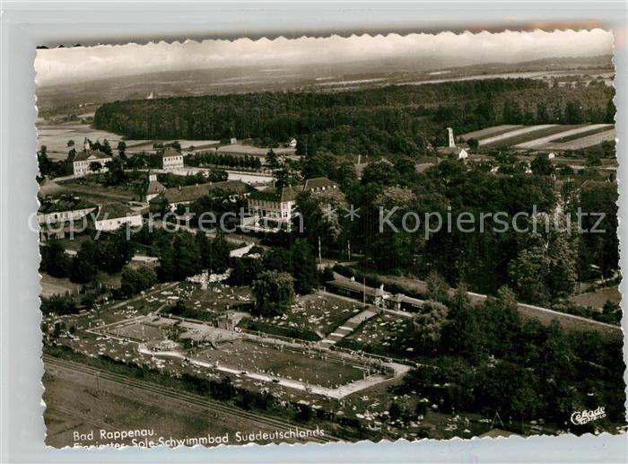 Bad Rappenau Sole Schwimmbad Fliegeraufnahme