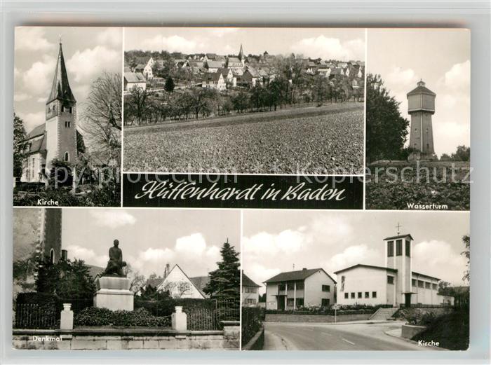 Hueffenhardt Kirche Wasserturm Denkmal
