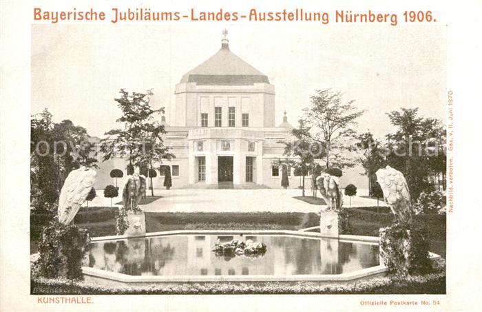 Ausstellung Bayr Landes Nuernberg 1906 Kunsthalle