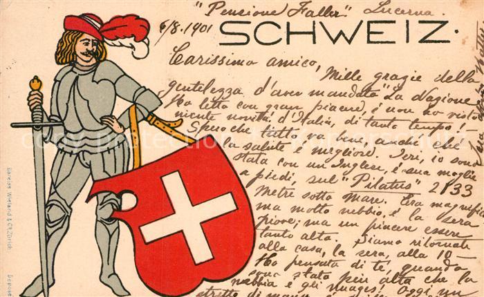 Wappen Schweiz Ritter