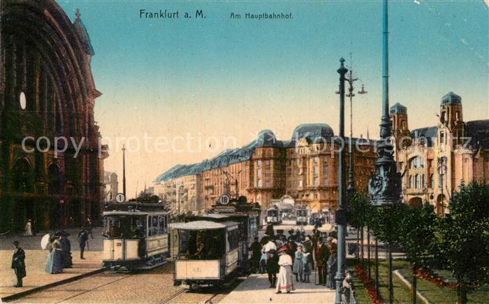 Strassenbahn Frankfurt am Main Hauptbahnhof