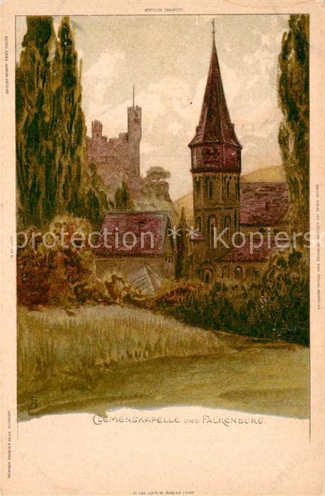 Biese Carl Karl Clemenskapelle Falkenburg