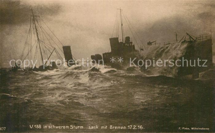 Marine WK1 V. 188 Bremen Sturm
