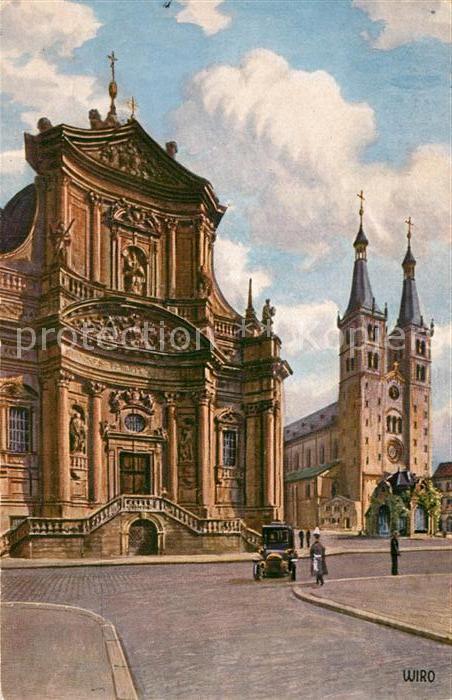 Verlag Wiedemann WIRO Nr. 2933 A Würzburg Neumünster Dom
