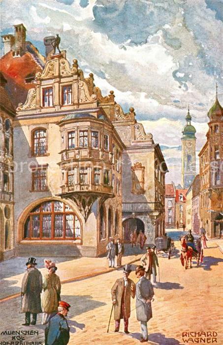 Wagner Richard Kuenstler München Hofbräuhaus