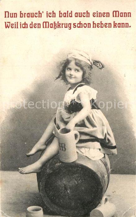 Bier Kind Bierkug Bierfass