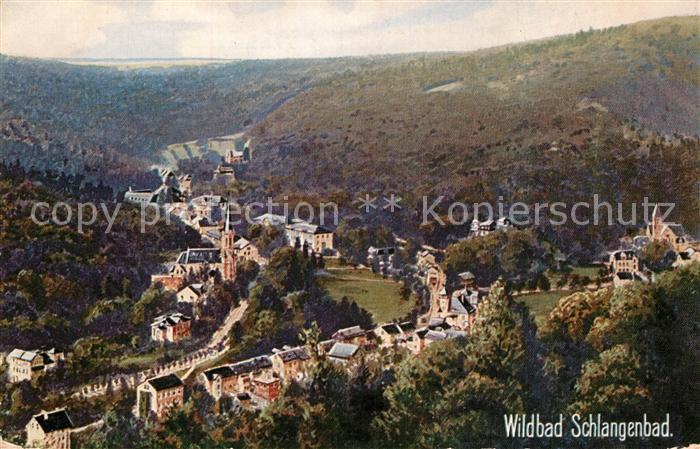 Verlag Wiedemann WIRO Nr. 1993 A Wildbad Schlangenbad