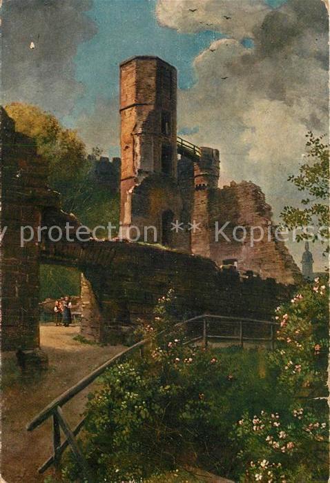 Hoffmann Heinrich Burgruine Dilsberg