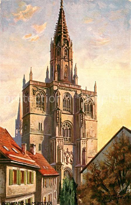 Verlag Tucks Oilette Nr. 684 B Konstanz Münster