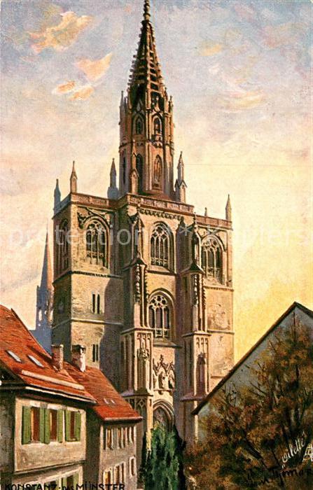 Verlag Tucks Oilette Nr. 684 B Konstanz Münster