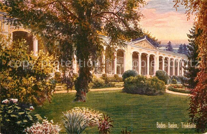 Verlag WIRO Wiedemann Nr. 1944 Baden-Baden Trinkhalle