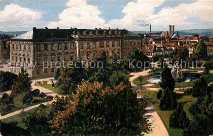 Verlag Wiedemann WIRO Nr. 2192 A Erlangen Schloss Emigrantenbrunn
