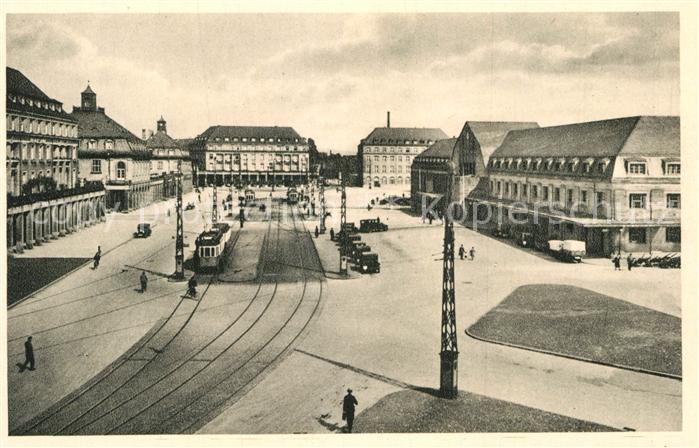 Strassenbahn Karlsruhe Bahnhofplatz
