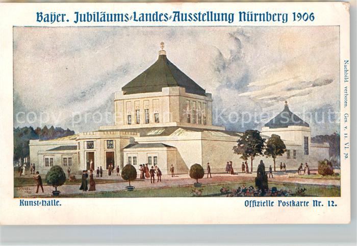 Ausstellung Bayr Landes Nuernberg 1906 Kunsthalle